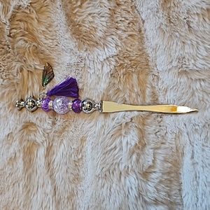 Beaded letter opener!
